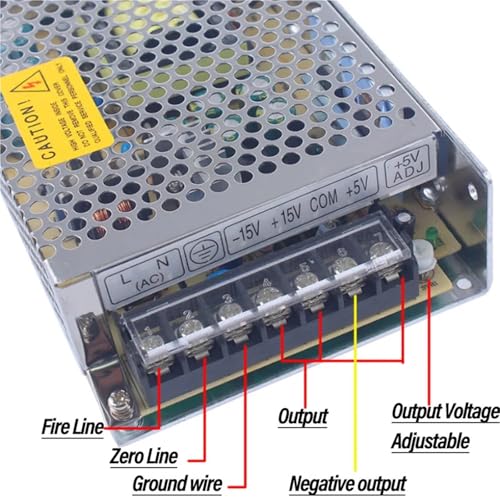 Transformateur de commande SMPS 60W triple sortie pour centraliser l'alimentation domotique - 2