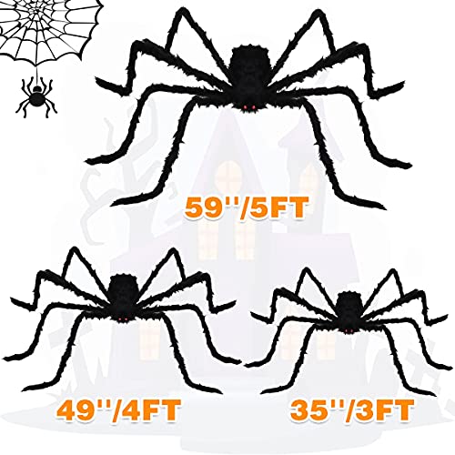 HengsolTalk Halloween Giant Spider Decorations の商品画像 3