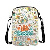 KUIYAI ラボアシスタント感謝クロスボディバッグ ラボテックウィークメディカルアシスタントミステリーマシンラボ技術者ギフト, Labassistantcr-us, クロスボディバッグ。