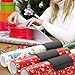 Wrapping Paper Cutter with Replaceable Blades – Gift Wrap Roll Sliding Cutter Tool, Open/Closed Modes, Safe & Easy Trimmer for Christmas, Birthday & Holiday Wrapping