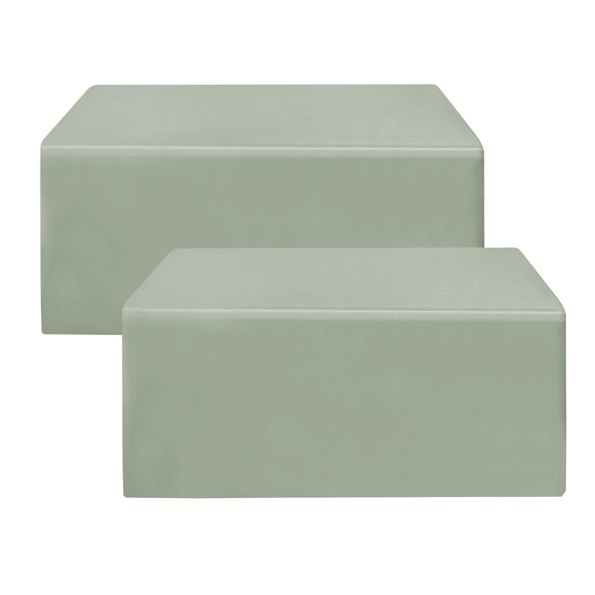 Photo 1 of HolidayIdeas Fitted Table Cloths for 6ft Tables, 2 Pack