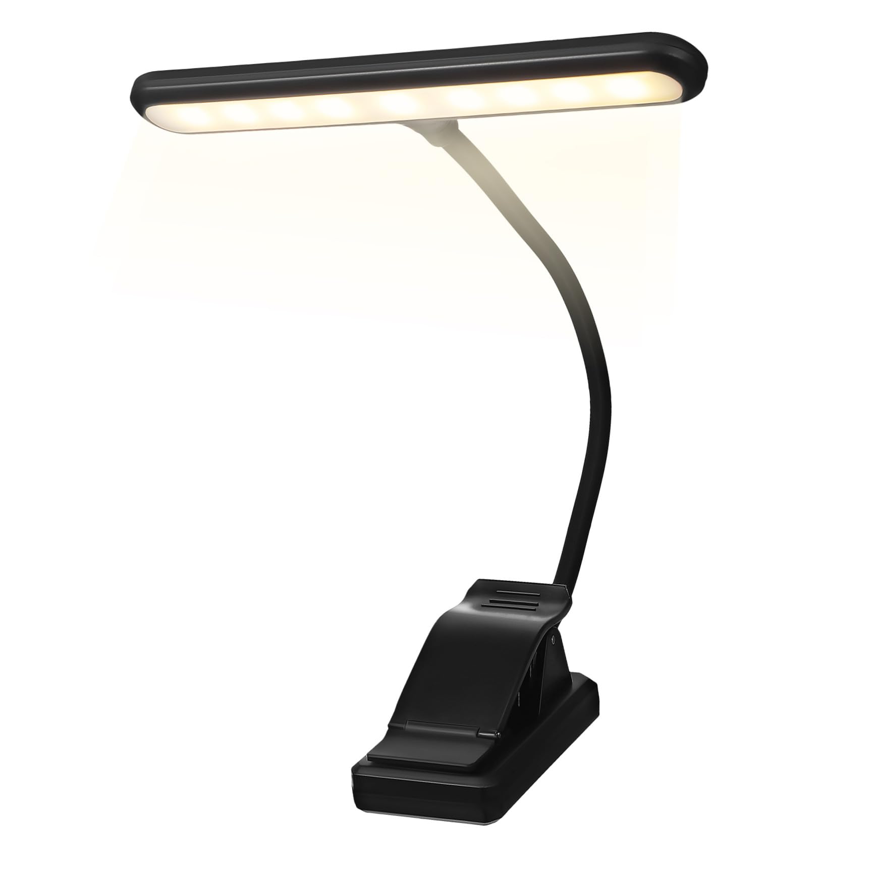Lámpara de Clip Xy-2069 Batería Recargable y 27 LED