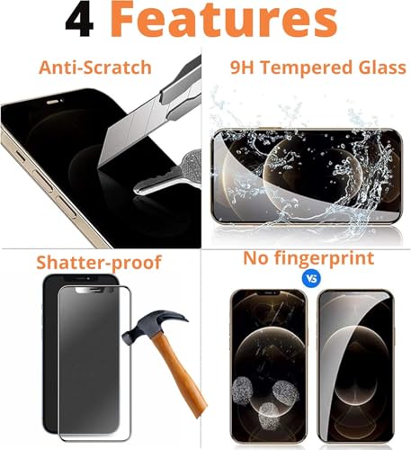 Image of Supershieldz NeoGuard HD+ Gaming Matte Tempered Glass Screen Protector Guard for iPhone 12 Mini, 9H Hardness, Anti-Static, Case-Friendly, Easy Installation Kit - 1 Pack