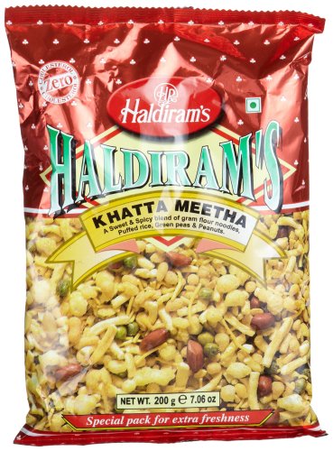 Haldiram Khatta Meetha, 7.06-Ounce Pouch (Pack of 5)