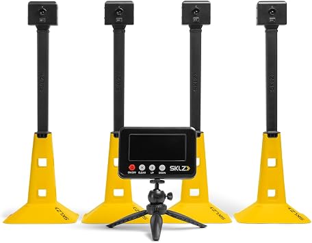 Speed Gates Pro Electronic Sprint Timing System with Radio Frequency Sensors, LED Timer, and Carry Bag 40 Yard Dash Timer and Agility Training Equipment