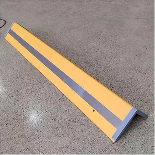 Protection d'angle murale, colonne en polyuréthane de 1 cm d'épaisseur, protection réfléchissante pour garage et entrepôt pour la sécurité du stationnement et de l'atelier