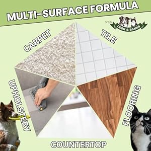 GVX Cook & Banks Pet Odor Eliminator - Dog Urine Odor Eliminator & Cat Spray Deterrent, Pet Stain Remover for Carpet, Hard Floor & Couch, Dog Pee Spray, Urine Deodorizer & Neutralizer for Home, 32 oz GVX Cook Banks Pet Odor Eliminator Dog Urine Odor Eliminator Cat Spray Deterrent Pet Stain Remover for Carpet Hard Floor Couch Dog Pee Spray Urine Deodorizer Neutralizer for Home 32 oz