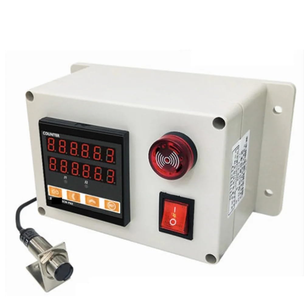 Contatore Digitale con Encoder rotativo 300PPR per la misurazione della Lunghezza di rotolamento delle Ruote, apparecchiatura di Prova di precisione per la misurazione e l'autom,