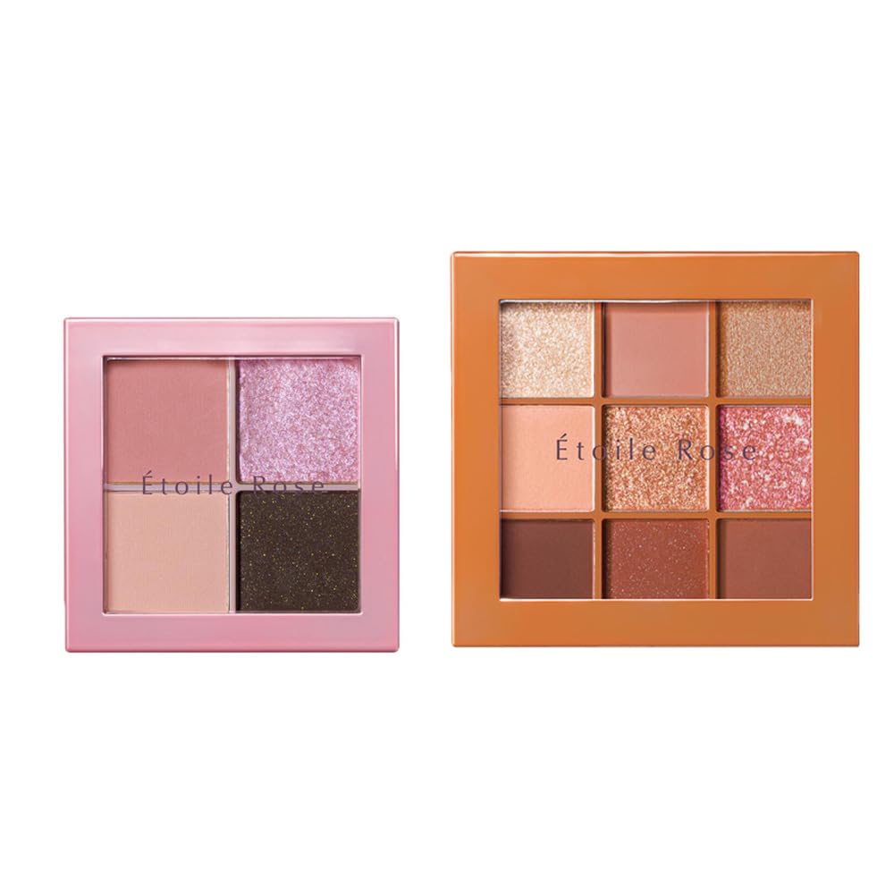 Amazon | アイシャドウ 4色パレット×9色パレット セット (4色04サクラ  