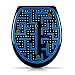 Produktbild WC Sitz mit Absenkautomatik -"Arcade Spiel" Design - Duroplast Toilettendeckel mit Motiv inkl. Montagesatz - Grinscard