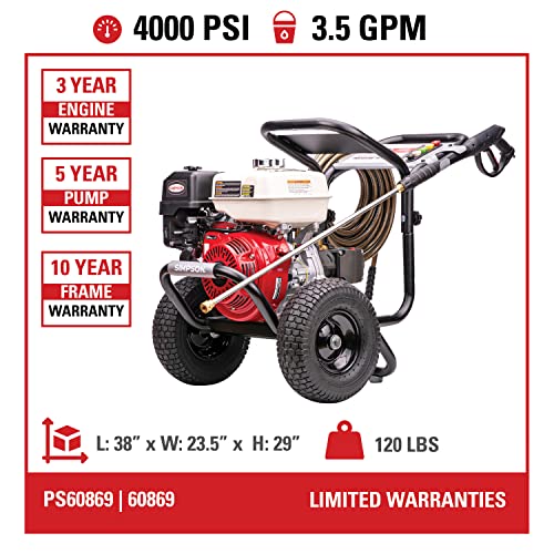 Simpson PowerShot 4000 PSI Pressure Washer