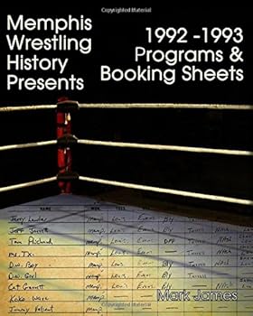Paperback Memphis Wrestling History Presents: 1992-93 Programs & Booking Sheets Book