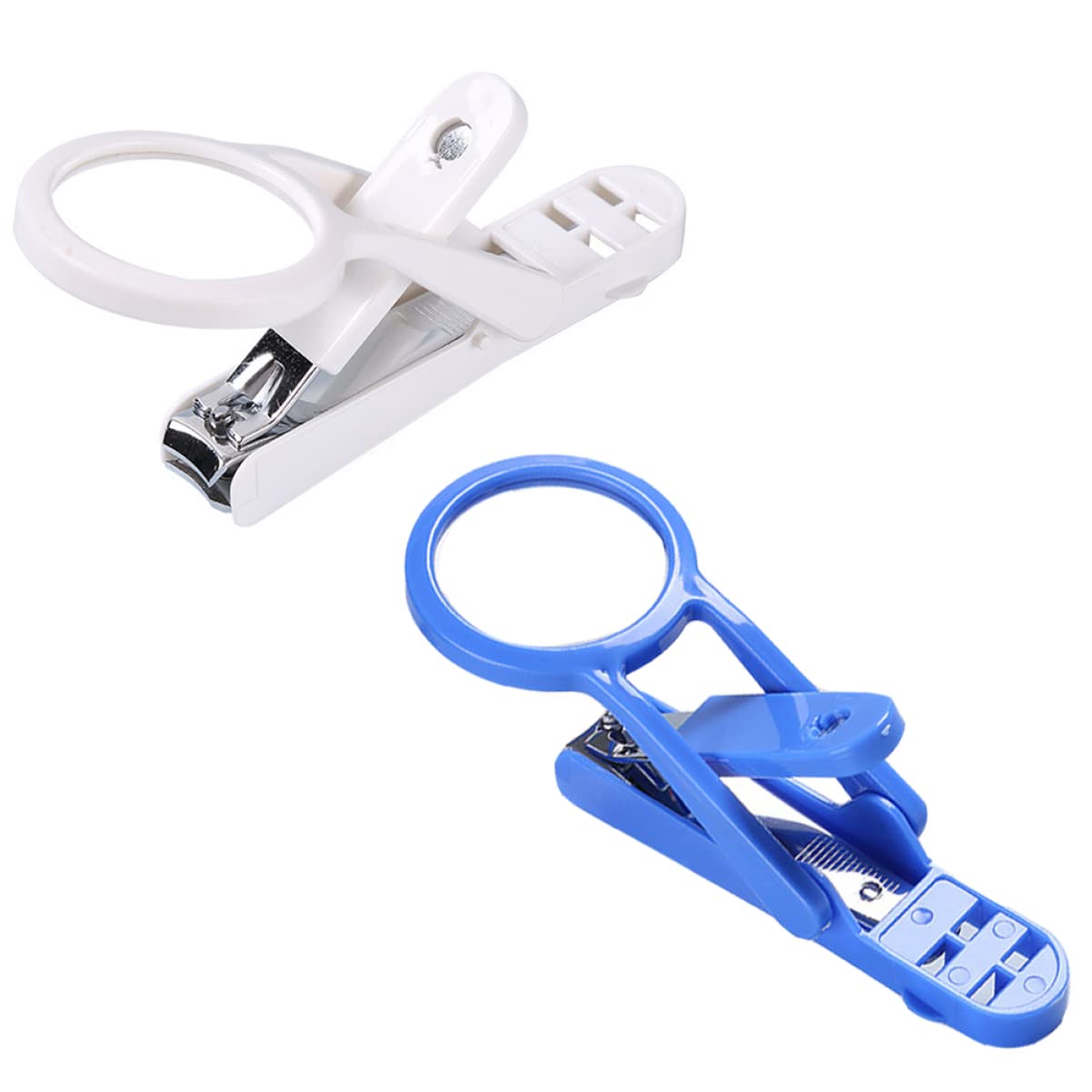 COSMEVIVI 2 Pack Hamster Nail Clippers Magnifier Pet Nail Cutters for Small Animals Nail Clippers for Dogs