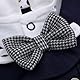 Famuka Baby Jungen Strampler Baby Smoking Anzug Spieler Taufe Hochzeit Partei Outfit Fotoshooting Babykleidung (Marine, 3M)