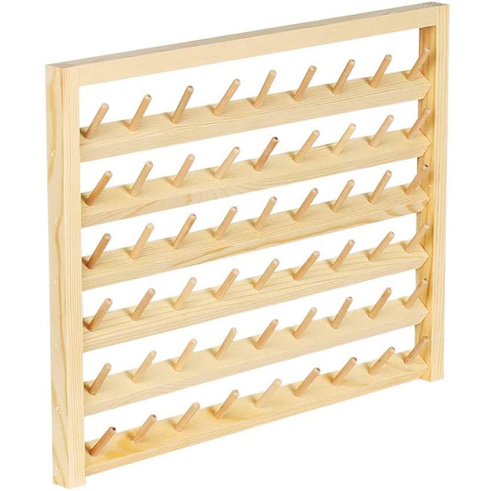 おぱぴん 【木製糸巻きラック】レース30個付き♪ウッドシェルフ Amazon.co.jp: 木製スレッドラック Wooden Wall Mounted Spool Holder