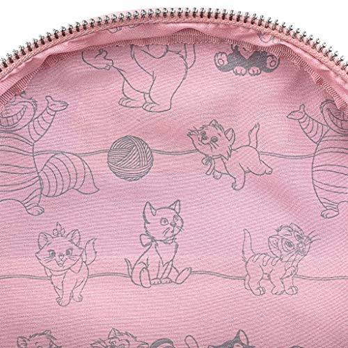 Loungefly Disney Cats Faux Leather Womens Double Strap Shoulder Bag Purse4