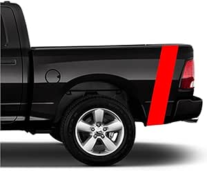 4 Inch Fender Hash Mark Bars Racing Stripes Vinyl Decal, Fits Chevy Corvette C5, Passenger Side, Blue