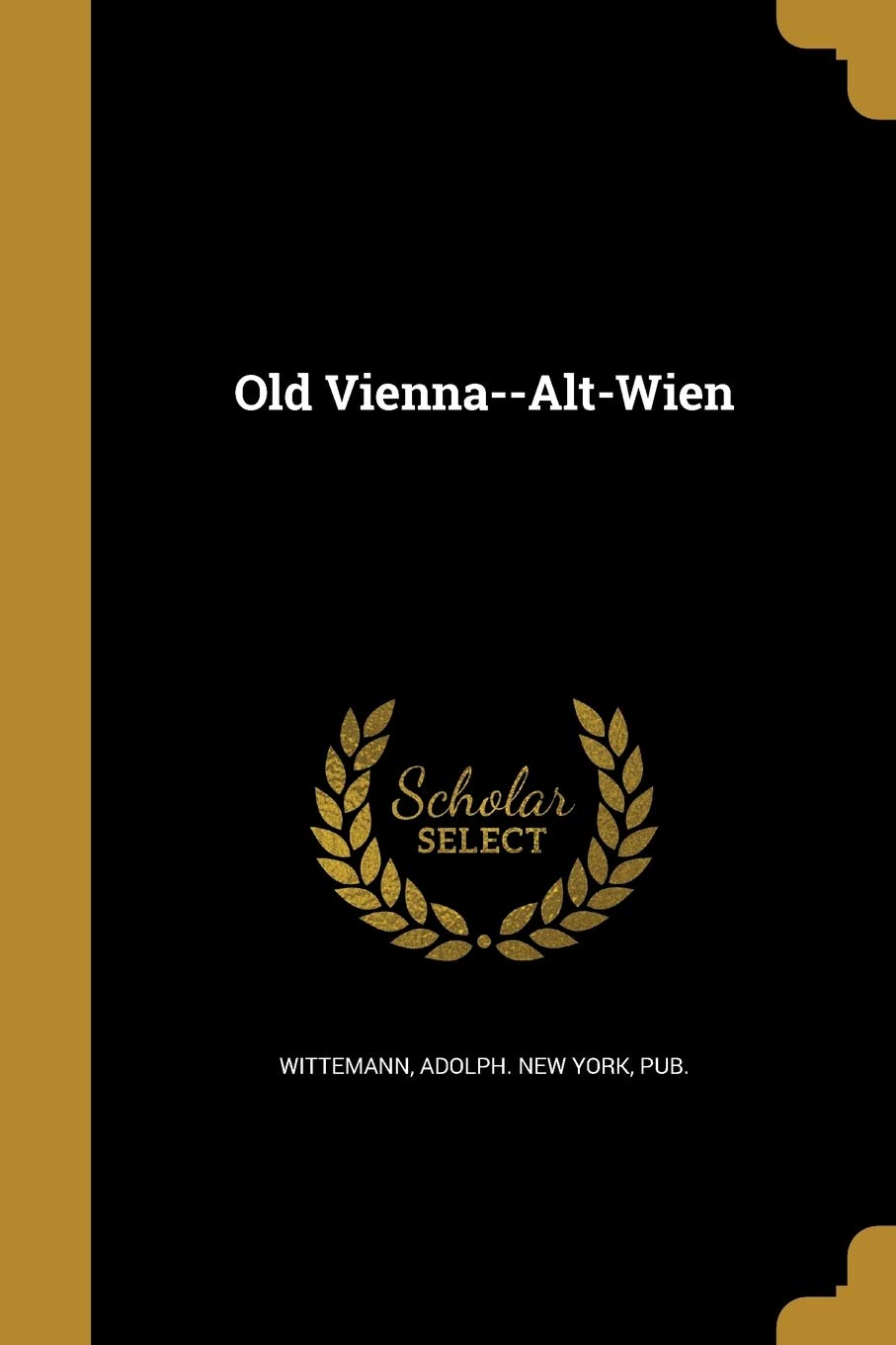 Old Vienna--Alt-Wien