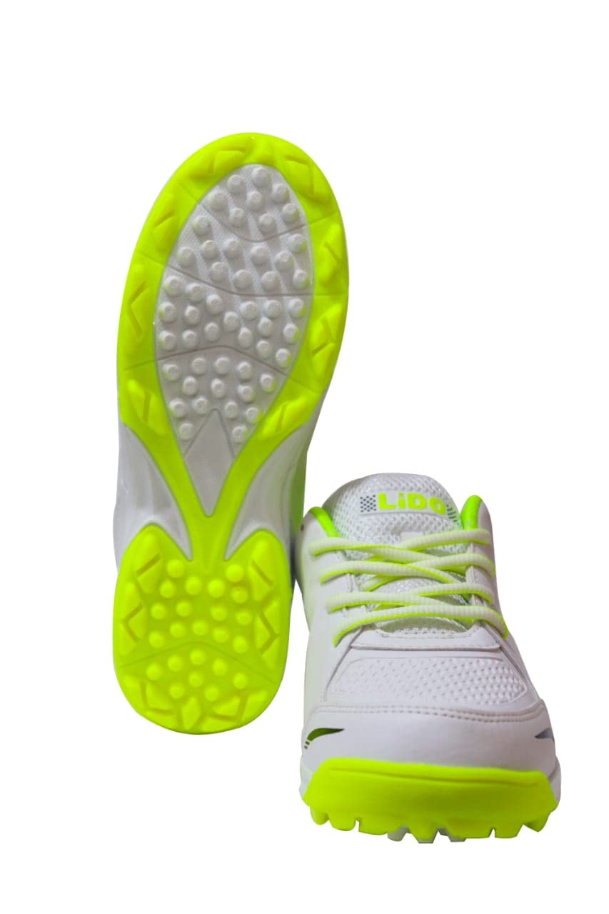 LIDO Sports Shoes Cricket Shoes for Men (Green & White, Numeric_7) (B0B13CM3K5) Amazon Price History, Amazon Price Tracker