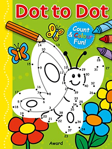 Dot to Dot Colouring Book - Butterfly