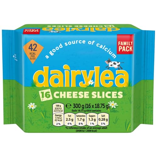 Dairylea Cheese Slices 16 x 18.75g (300g)