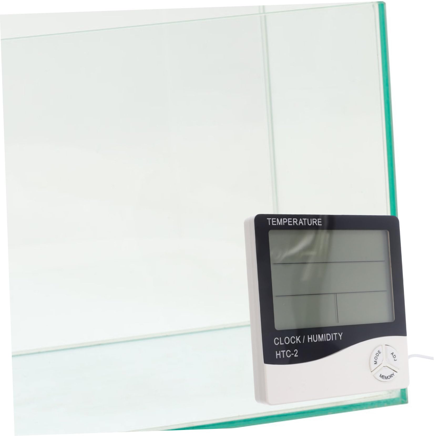 BESPORTBLE 3piezas Termómetro Digital De Acuario Sensor De Temperatura Pantalla Lcd Para Peceras y Terrarios Precisión Medición De Temperatura Para Cuidado De Peces y Reptiles