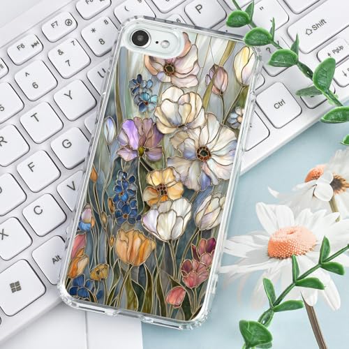 Coque iPhone 17e antichoc fleur pour éviter les rayures et chutes du quotidien