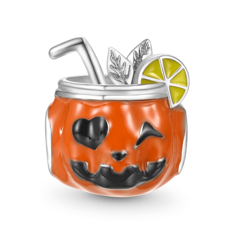 Image of GNOCE Halloween Charm Bracelet Fit Pandora Beads for Women Gift