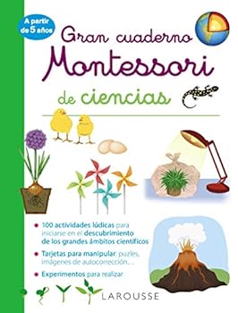 Paperback Gran cuaderno Montessori de ciencias Book