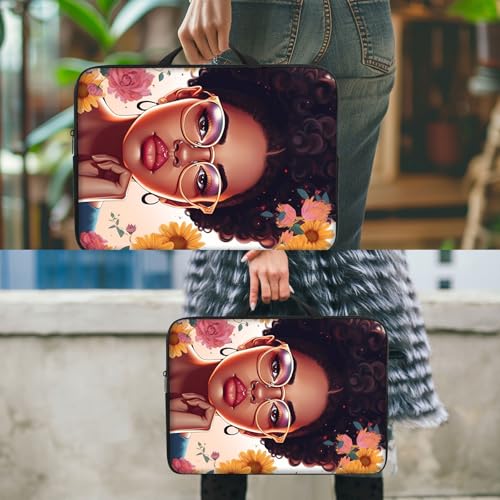 Funda para laptop 15 pulgadas con asa y protección miniatura 3