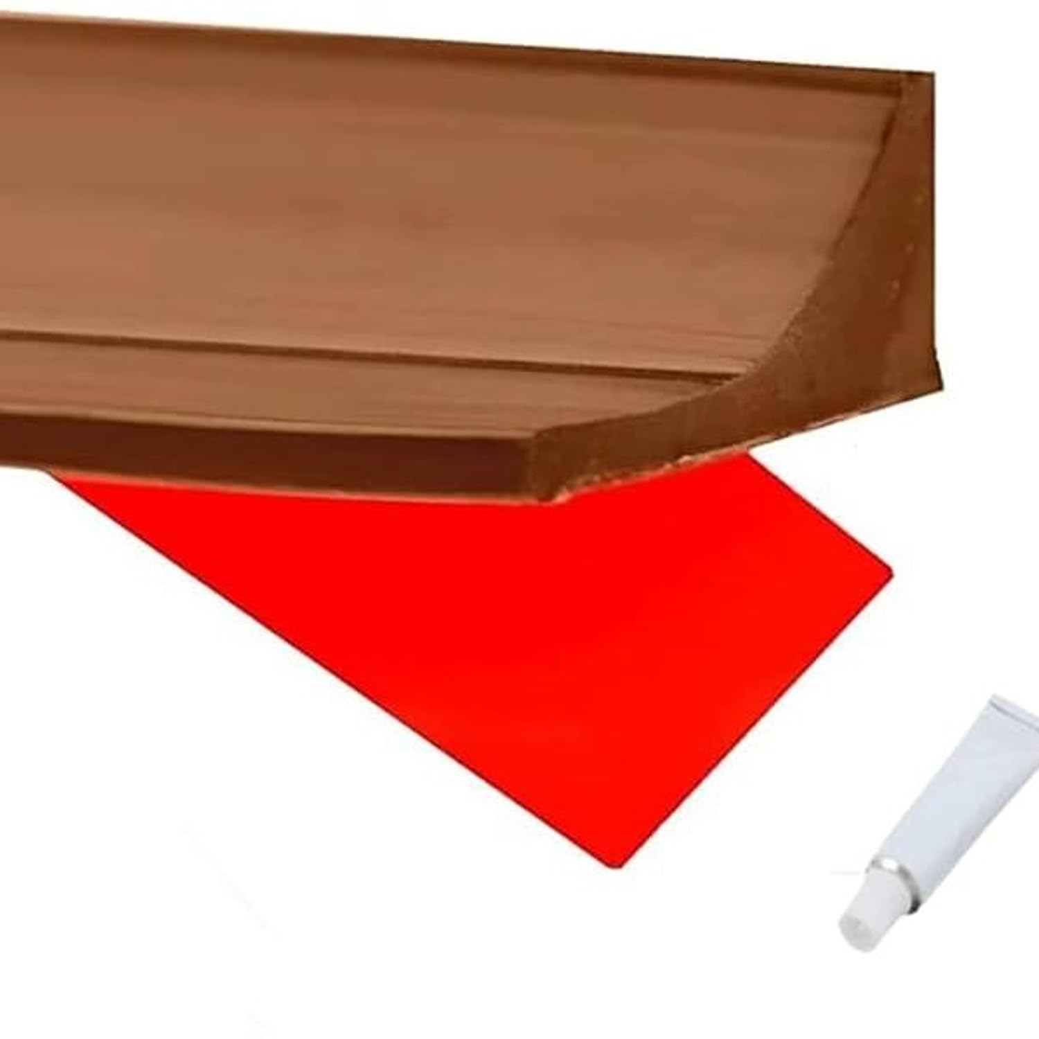Talinoz 3 Meter water stopper for kitchen slab corner threshold water dam barrier for bathroom kitchen sink collapsible self adhesive Water Retaining Silicone Strip (Brown) (B0CKZ2D9RB) Amazon Price History, Amazon Price Tracker