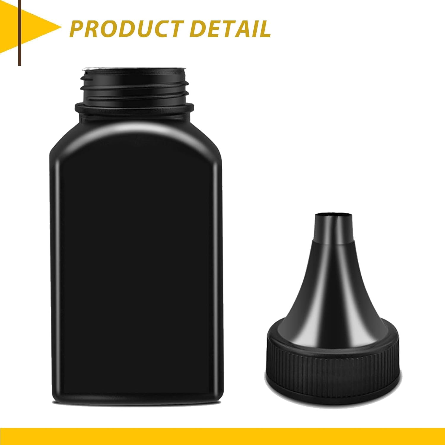 POYRAZ Refill Toner Replacement for Pantum P2500W P2502W M6550NW M6600NW M6552NW M6602NW P2200 P2500 M6500 M6600 Printer, Toner Refill Used with PB-211 PB-210 Toner Cartridges, Black*2