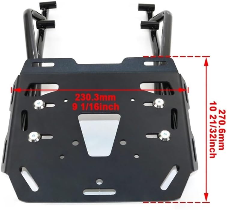バイク用荷物ラック トランクラック トライアンフ トライデント 660 2021-2024 リア 荷物ラック延長オートバイ荷物ホルダ