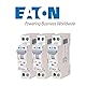 EATON 264746 PLG4-C16/1N – MODULARER DISJONCOR PH/N – Weiß – Griff Grau – 1P+N / 16 A – C-KURBE – Schraubanschluss – 3 Leistungsschalter