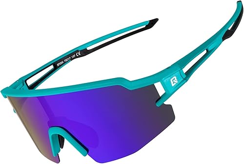 ROCKBROS Gafas de sol polarizadas para hombres y mujeres protección UV gafas de sol deportivas