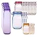 Sacchetti Ermetici,25pcs Sacchetti per Conservare Alimenti Cibo Storage Bag Sacchetti Alimentari Mason Jar Borsa Riutilizzabile Sigillo Ermetico Borse,per Snack,Alimentari,Frutta