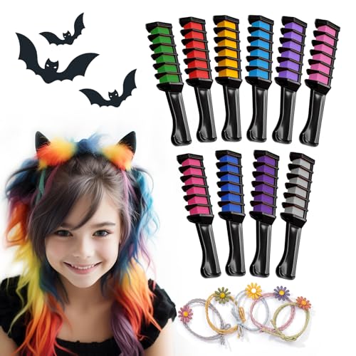 Magicat Premium Haarkreide Set I Halloween 2025...
