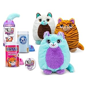 Basic Fun 03936 Misfittens Cats, Wave 1 Surprise Stuffed Animals, Collectable Cat Plush Toys, Cuddly Soft Toy for Girls…