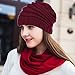 2 Pack Womens Slouchy Beanie Winter Knit Soft Hat for Women and Men