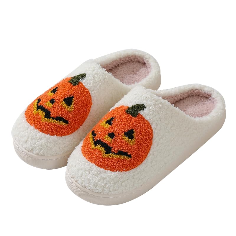 Halloween-Kürbis-Hausschuhe für Unisex - gruselig Süße...