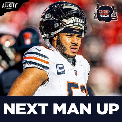 Page de couverture de T.J. Edwards is officially DOUBTFUL for Bears vs Vikings per Ben Johnson | CHGO Bears Podcast