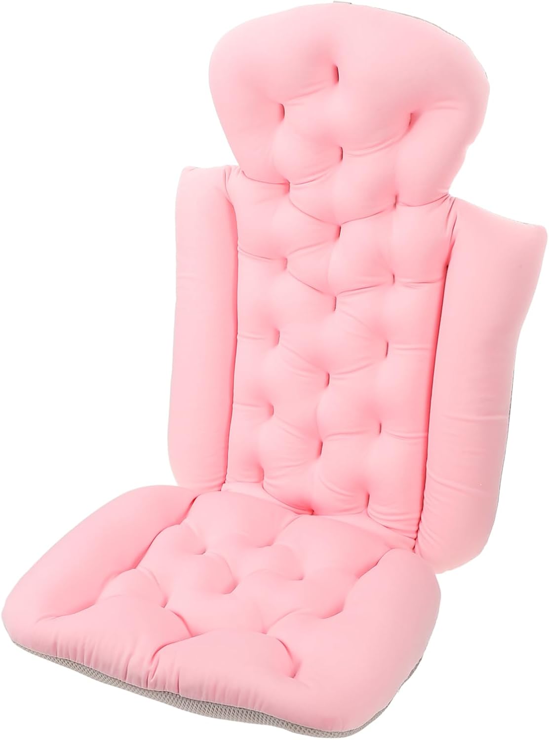 Non-Slip Bath Mat Bath Pillow Full Body Tub Cushion Washable Spa Accessory