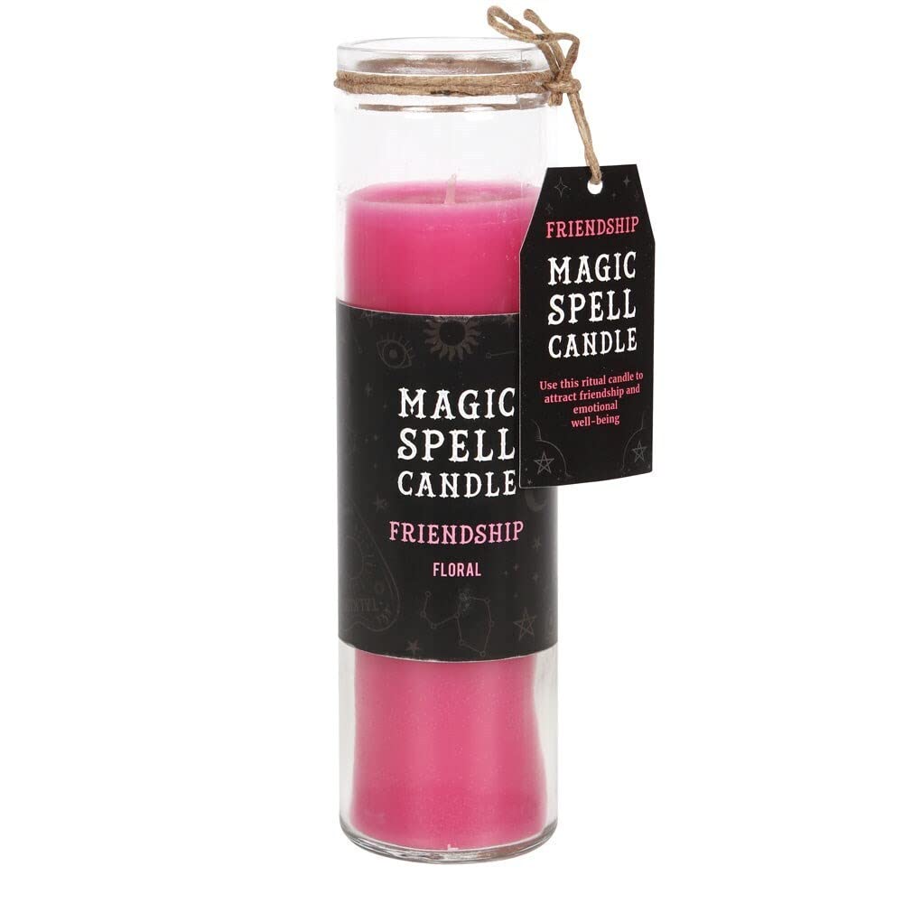 Something Different Floral 'friendship' Spell Tube Candle from B&Q