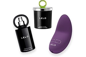 LELO Lily 3 Plum and Massage Candle Value Bundle