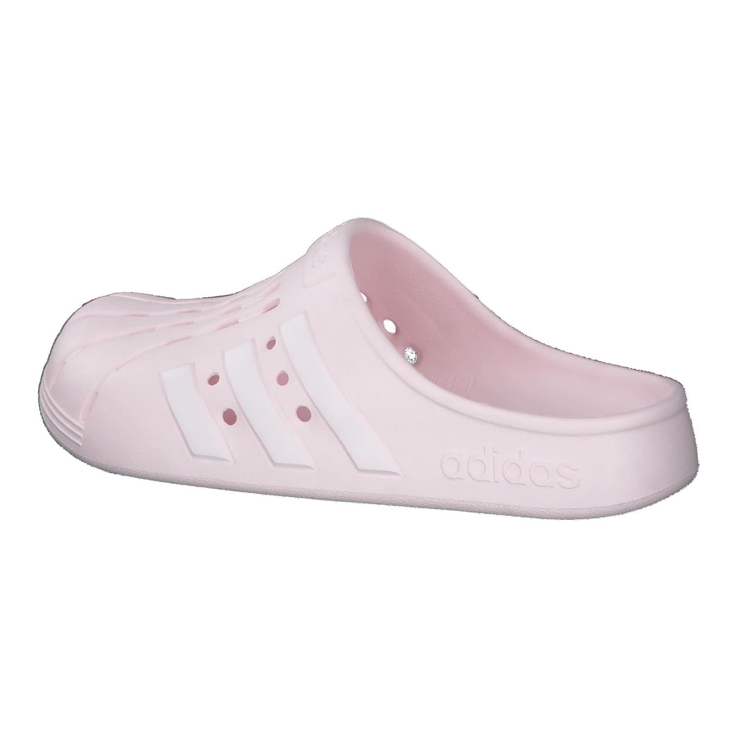 adidas Mixte Adilette Clogs, Almost Pink / Cloud White / Almost Pink, 46 EU