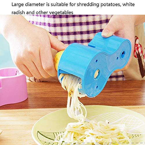 2 PCS Multifunctional Spiral Double-Headed Grater with Sharpener Kitchen Gadgets : Amazon.in: Home & Kitchen