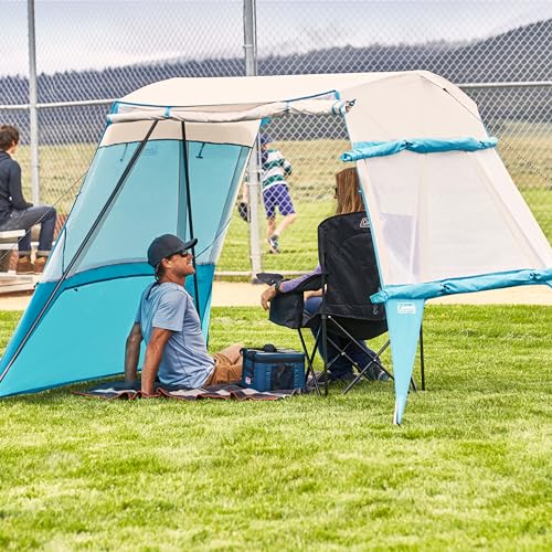 Coleman Portable 7x7ft Backpack Sun Shelter, Lightweight Shade Canopy with Easy Setup & Backpack Carry Bag, Great for Beach, Park, Sidelines, Backyard, Camping, & More - image 7