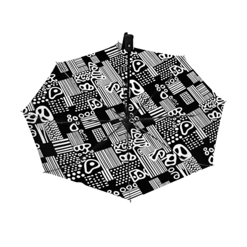 Parapluie de voyage automatique inversé compact anti-vent pluie et soleil