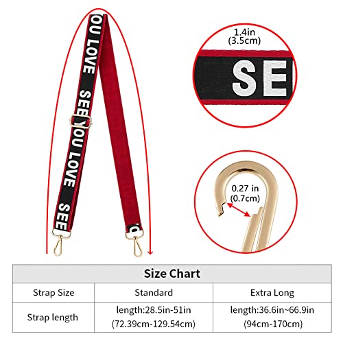 Image of ZOOEASS Wide Shoulder Strap Adjustable Replacement Belt Crossbody Canvas Bag Handbag