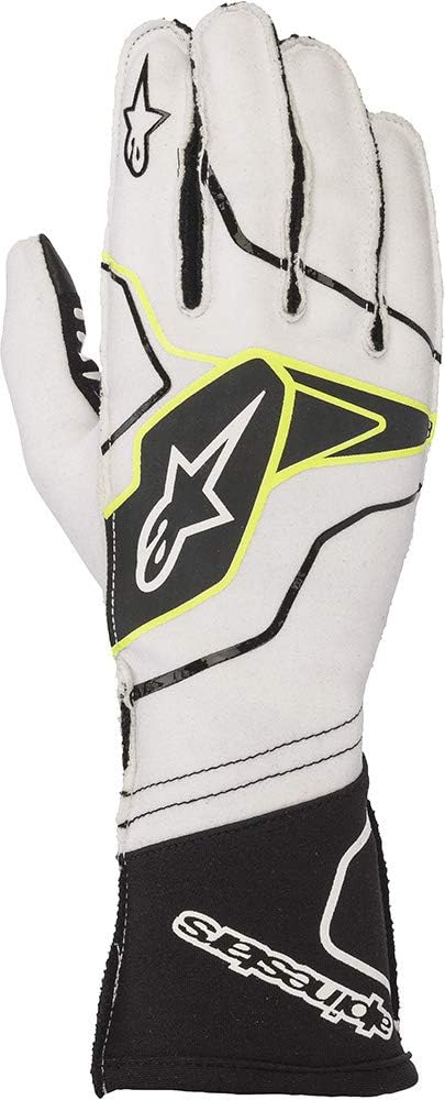 Alpinestars TECH-1 KX V2 Gloves - White/Black - 2XL
